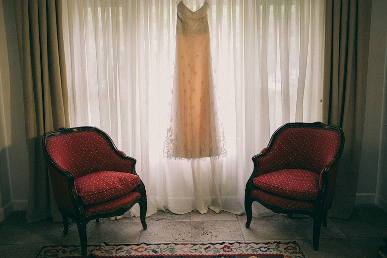 Foto del vestido de novia
