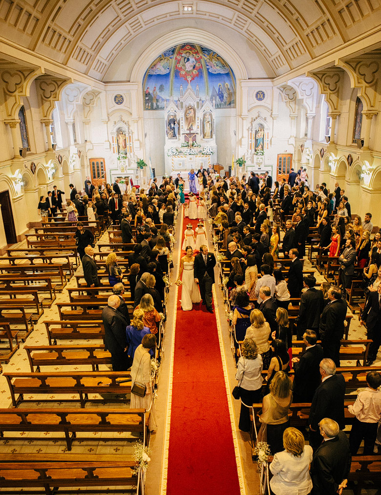 Fotografia de boda en la Parroquia San José, San Isidro