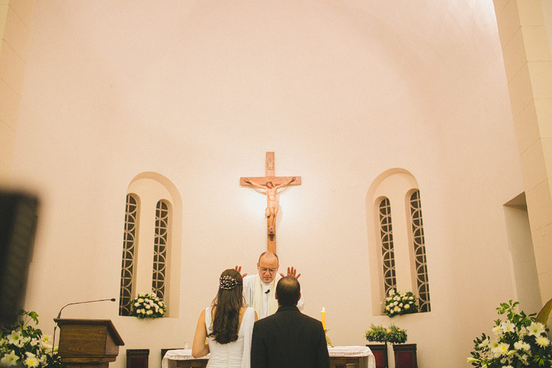 Casamiento en iglesia San Francisco Solano Bella Vista