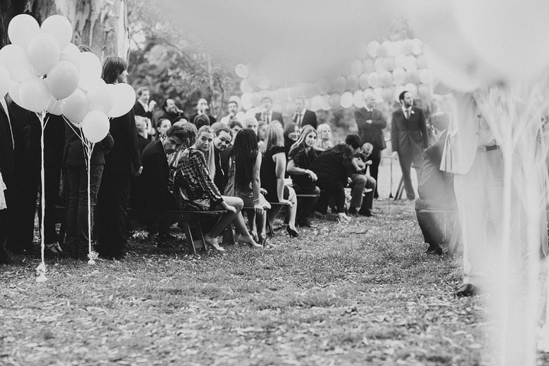 Ceremonia de casamiento en Estancia Carabassa
