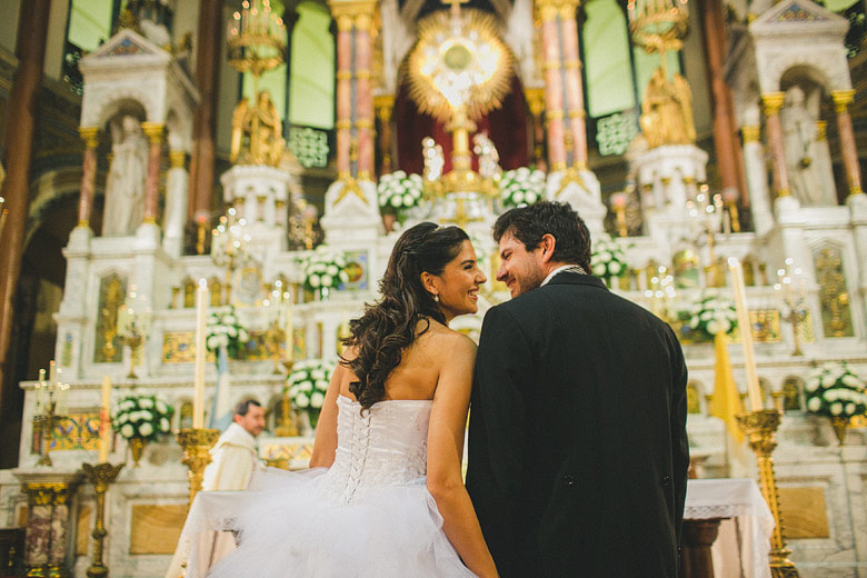 Casamiento en la Iglesia Santisimo Sacramento, Buenos Aires