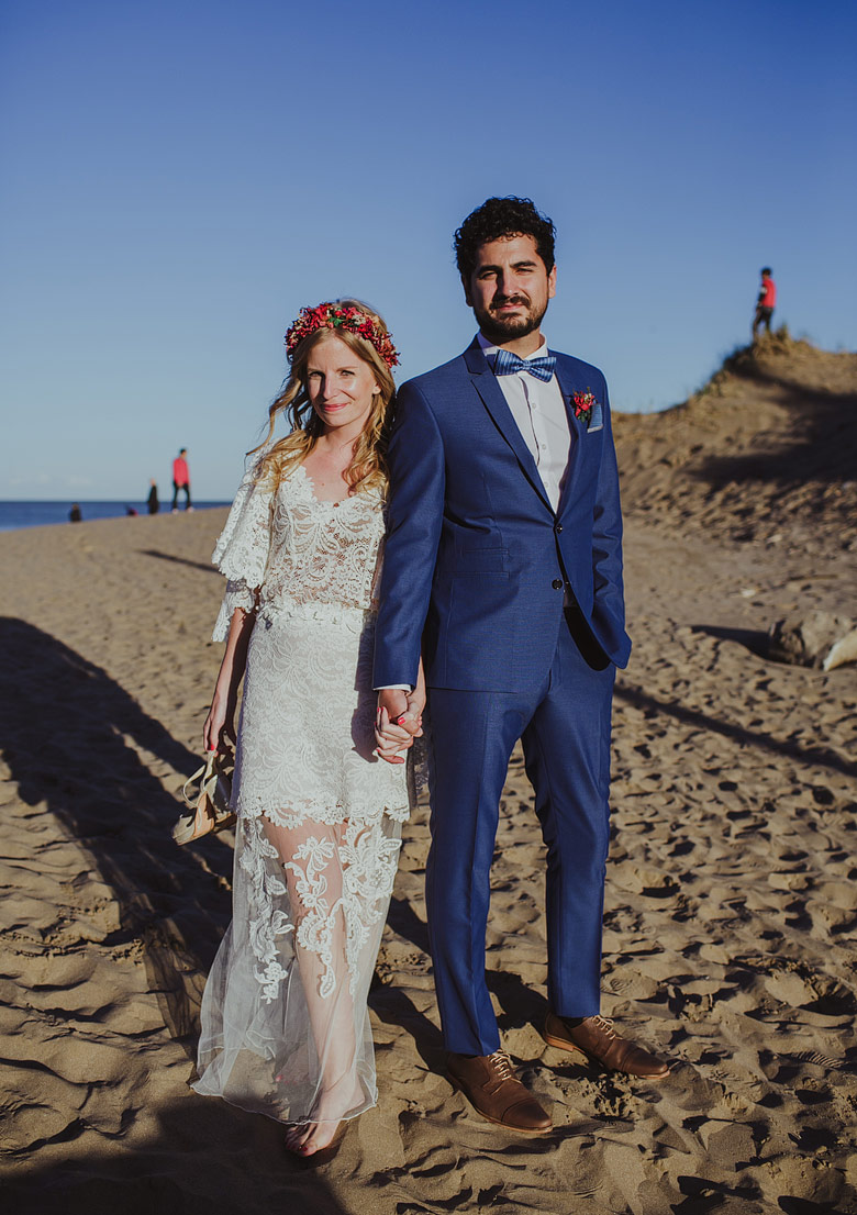 retratos de boda en playa