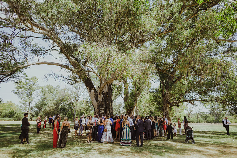 ceremonia de casamiento al aire libre